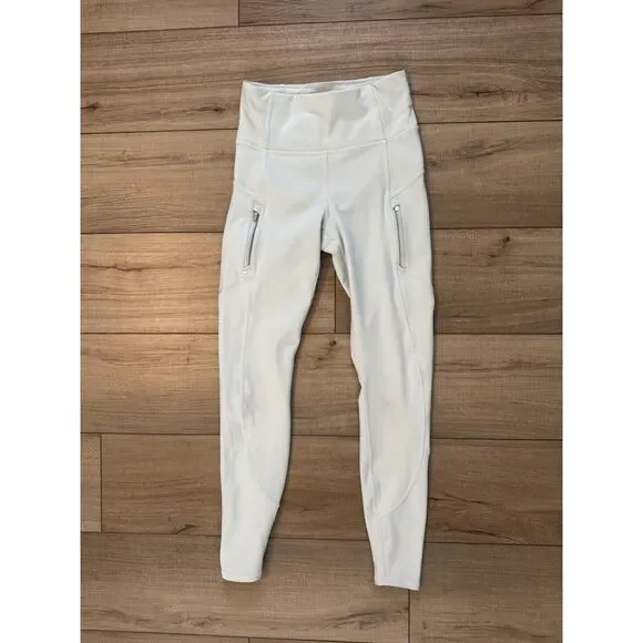 Athleta XS Extra Small Rainier High Rise Leggings Womens Glacier Pants Athletic - Picture 5 of 5